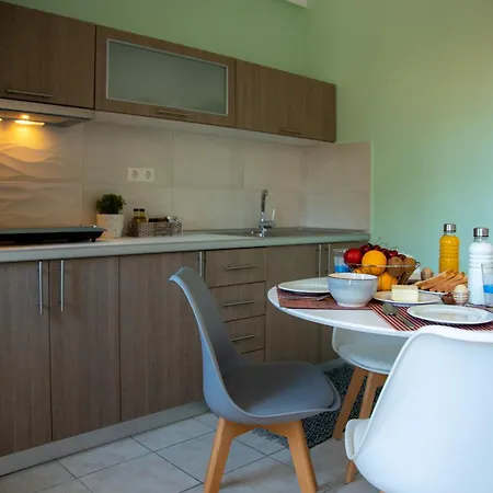 Zervos Apartments Bouka Lefkímmi Zimmer foto