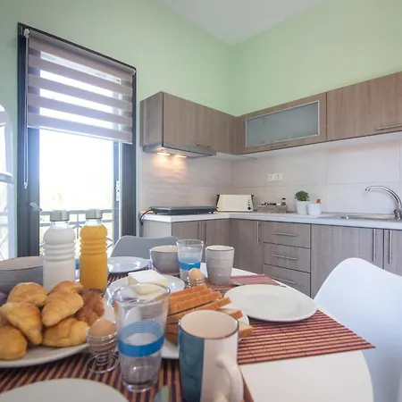 Zervos Apartments Bouka Lefkímmi Zimmer foto
